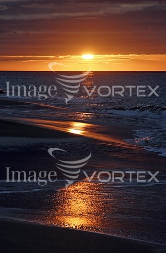 Sunset / sunrise royalty free stock image #129733044
