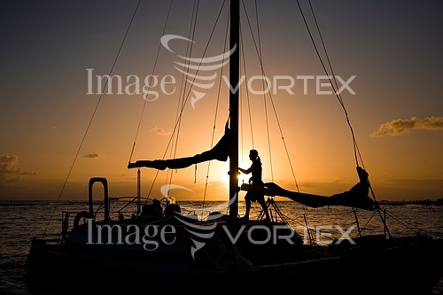 Sunset / sunrise royalty free stock image #163732919