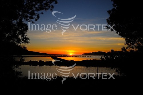 Sunset / sunrise royalty free stock image #240528288