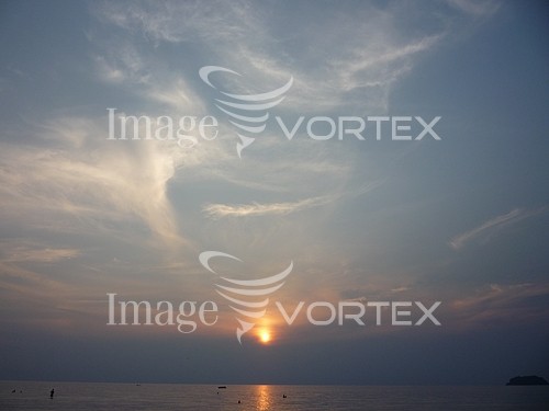 Sunset / sunrise royalty free stock image #252295077