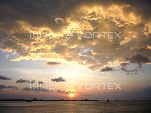 Sunset / sunrise royalty free stock image #252304656