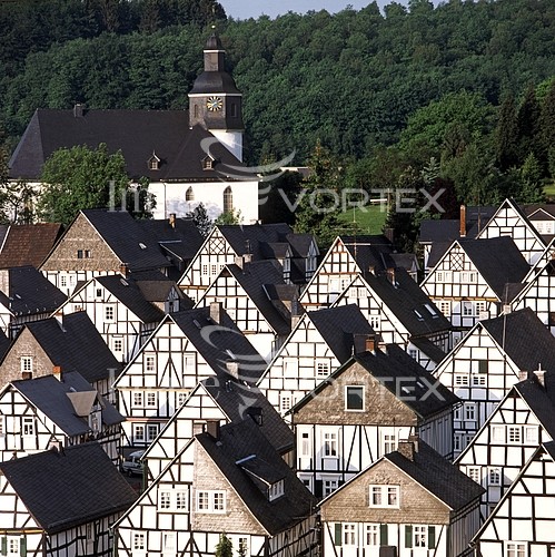 City / town royalty free stock image #296864188