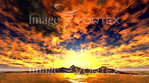 Sunset / sunrise royalty free stock image #385837612