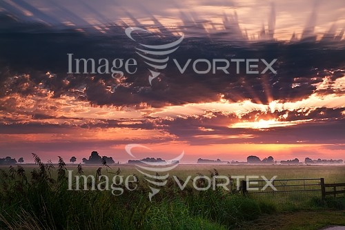 Sunset / sunrise royalty free stock image #394831581