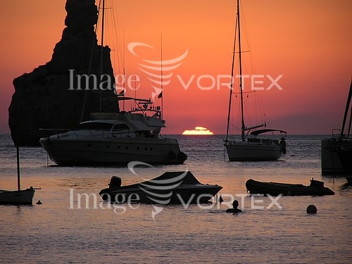 Sunset / sunrise royalty free stock image #397659504
