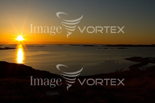 Sunset / sunrise royalty free stock image #421663034