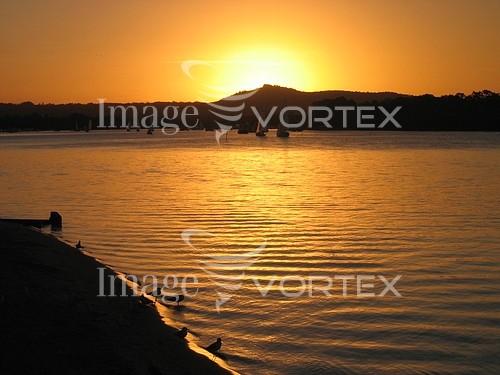Sunset / sunrise royalty free stock image #547558800