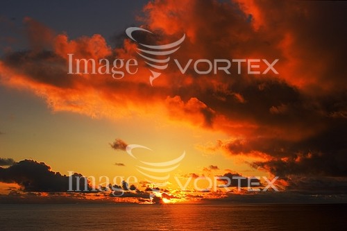 Sunset / sunrise royalty free stock image #550895633
