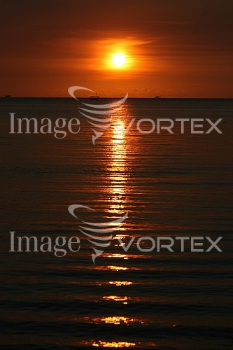 Sunset / sunrise royalty free stock image #588175863