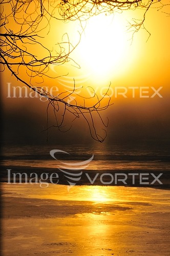 Sunset / sunrise royalty free stock image #606496295