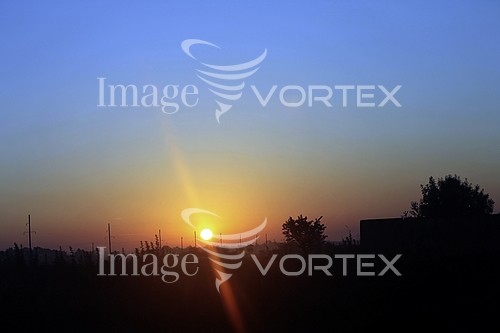 Sunset / sunrise royalty free stock image #610848032