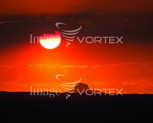 Sunset / sunrise royalty free stock image #620224285
