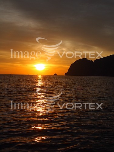 Sunset / sunrise royalty free stock image #640746960