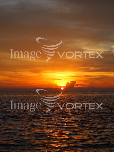 Sunset / sunrise royalty free stock image #640786294
