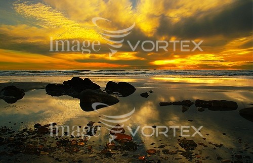 Sunset / sunrise royalty free stock image #674998134