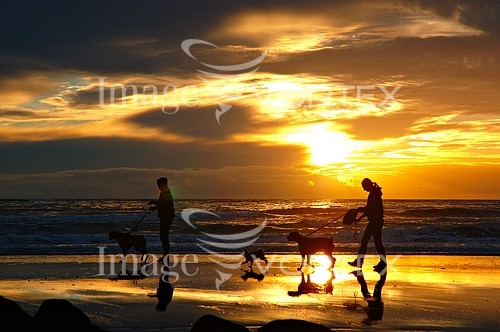 Sunset / sunrise royalty free stock image #676811607