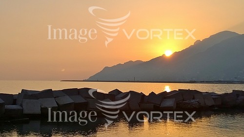 Sunset / sunrise royalty free stock image #763652853