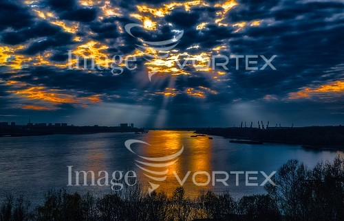 Sunset / sunrise royalty free stock image #774735492