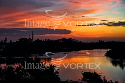 Sunset / sunrise royalty free stock image #795985592