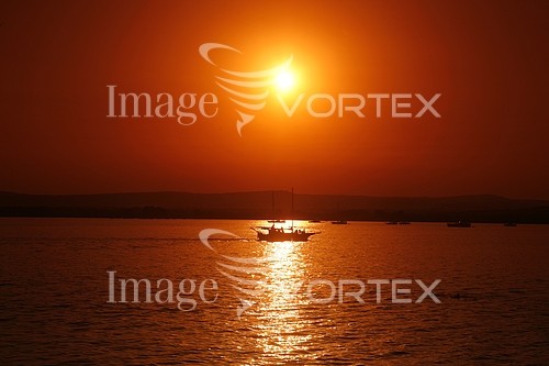 Sunset / sunrise royalty free stock image #797964033