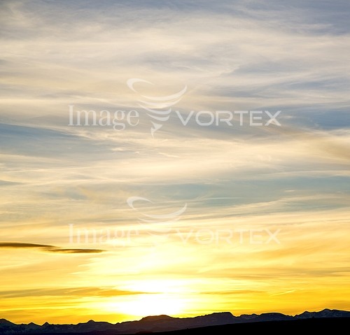 Sunset / sunrise royalty free stock image #799555856
