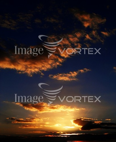 Sunset / sunrise royalty free stock image #877443421