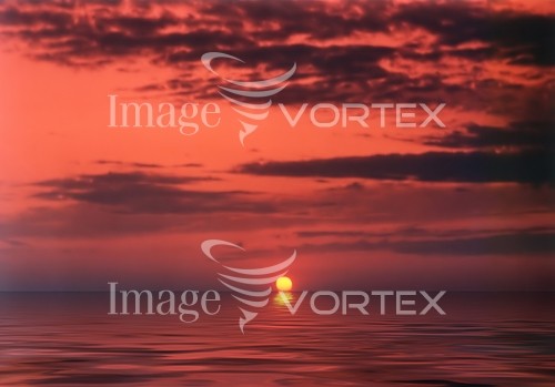 Sunset / sunrise royalty free stock image #878912985