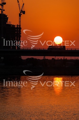 Sunset / sunrise royalty free stock image #886921999